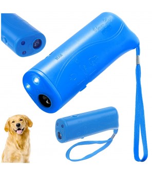 Ultrasonic dog repeller, trainer, flashlight - Three in one