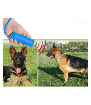 Ultrasonic dog repeller, trainer, flashlight - Three in one