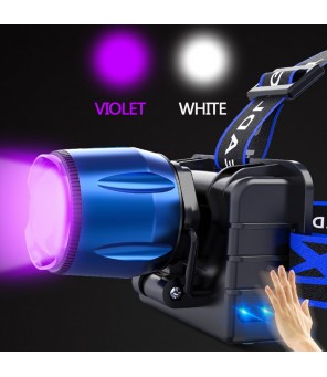 Ultravioletinis rankinis LED UV prožektorius 10W