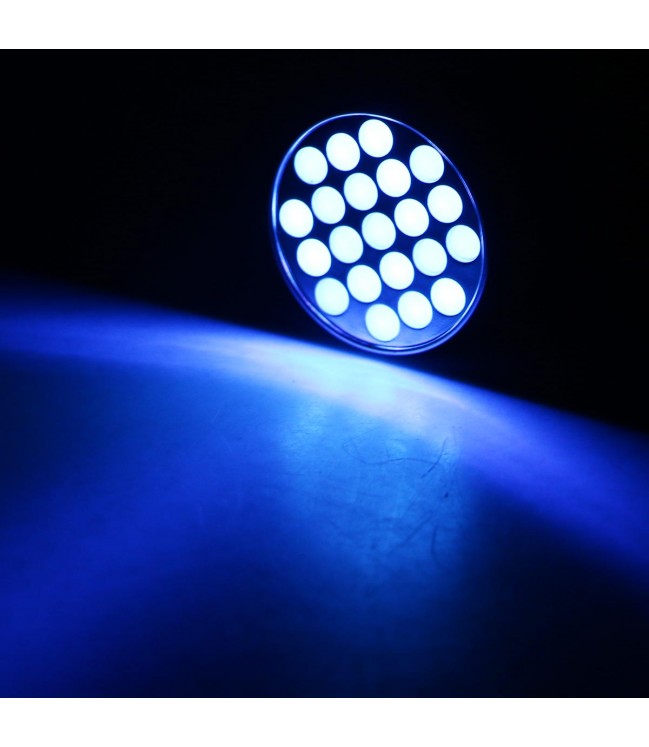 Ultravioletinis LED žibintuvėlis UVLED21