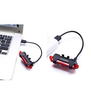 USB galinis dviračio žibintas