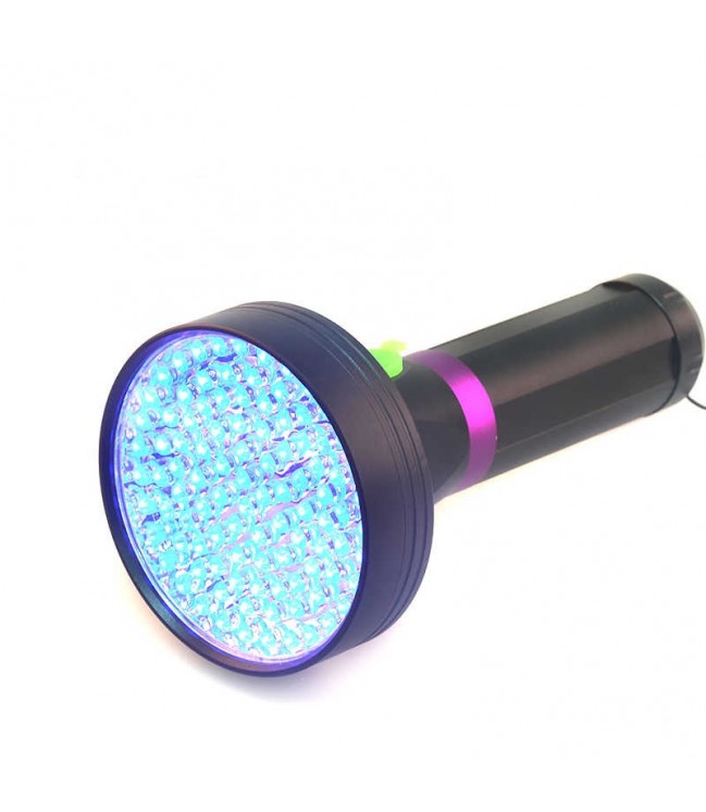 UV 100 LED įkraunamas prožektorius
