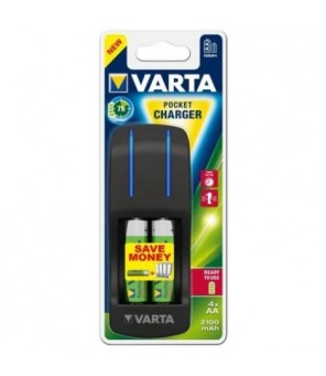 VARTA AA/ AAA baterijų įkroviklis + 4xR6/2600 AA baterijos 57642
