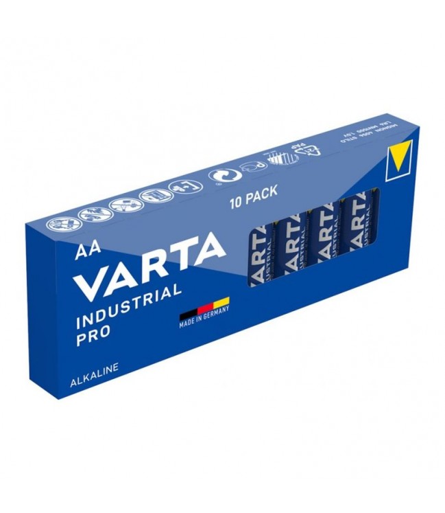 VARTA AA/LR6 baterijos Industrial PRO, 10 vnt
