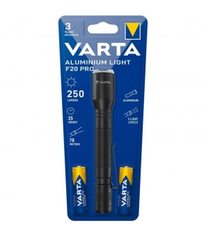 VARTA F20 Pro hand torch 2xAA 16607