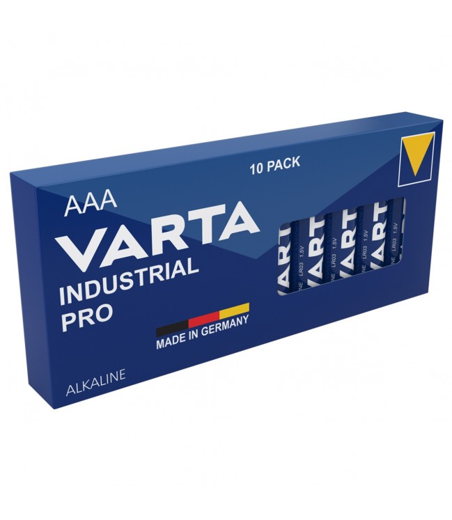 Элементы питания Varta Industrial Pro AAA, 10 шт