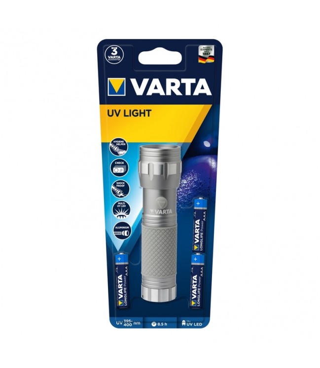VARTA ultraviolet flashlight 14 LED, 15638