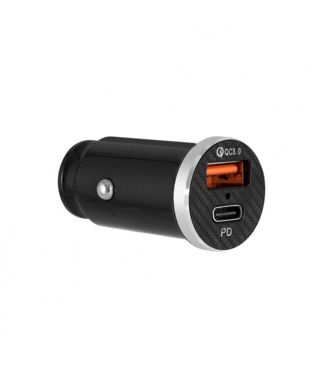 Vayox car charger PD (USB-C) + USB-A 3.0 VA0034
