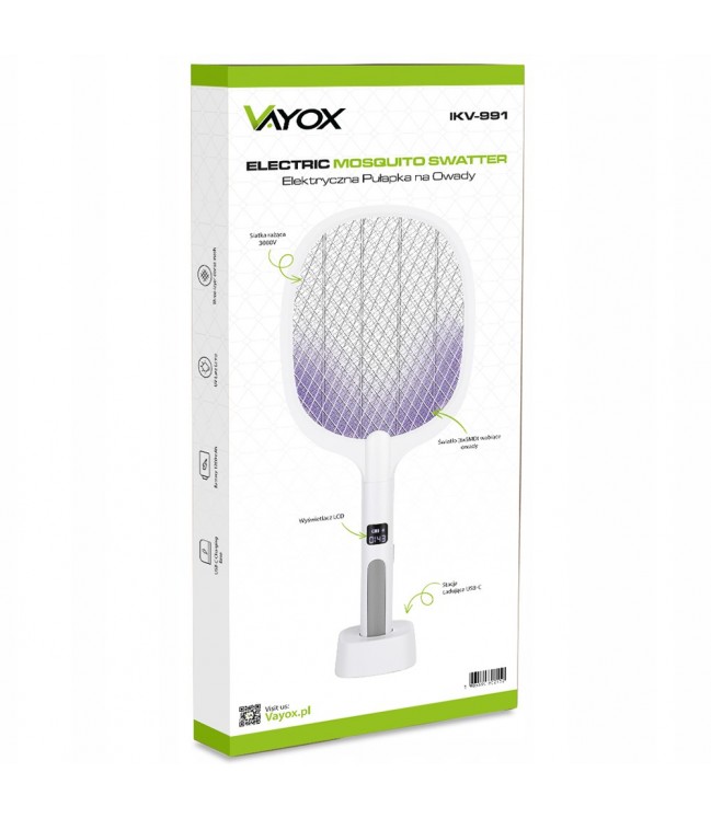Электрическая ловушка для насекомых Vayox 6xSMD 1200мАч IKV-991