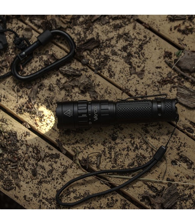 VAYOX rechargeable LED flashlight 1500lm VA0077