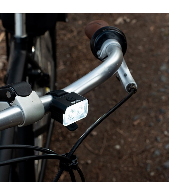 Vayox Priekinis dviračio žibintas 300lm 2*LED USB-C VA0153
