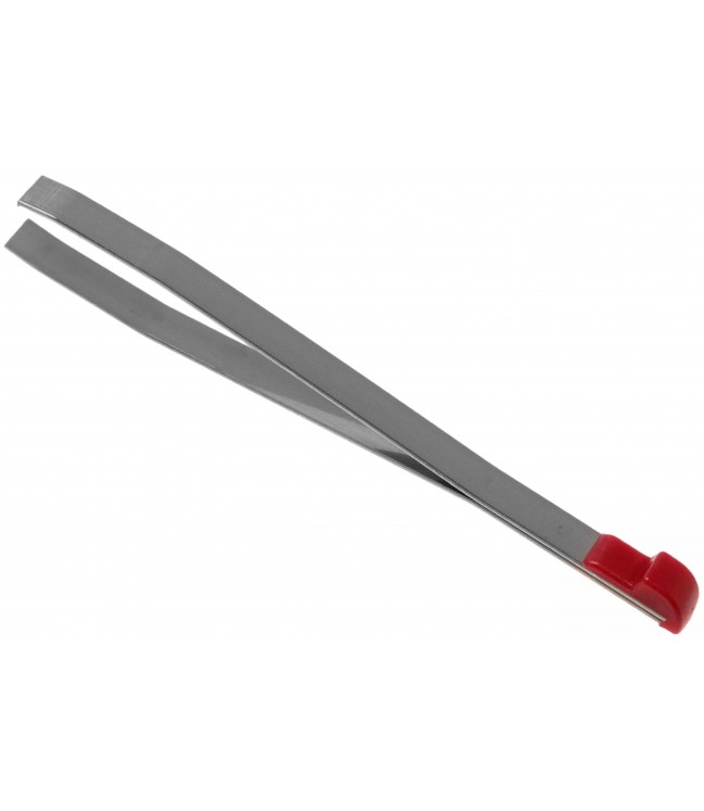 Victorinox A.6142.1 tweezers, 58 mm. Dark red