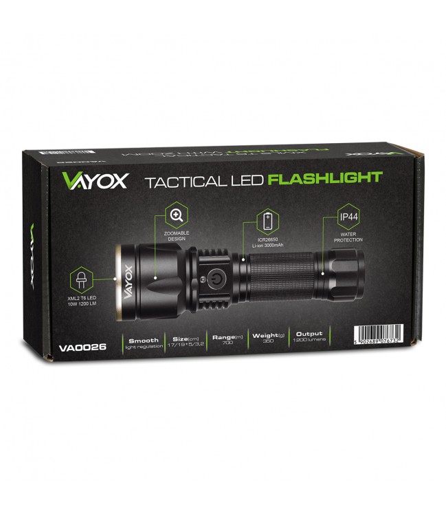 XML2 T6 LED VA0026 Tactical Flashlight