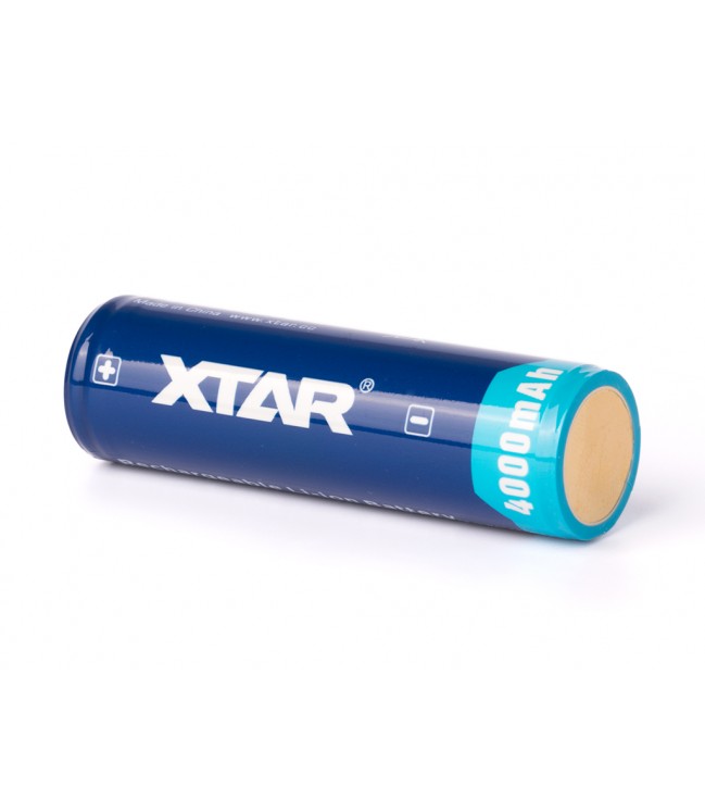 XTAR 21700 4000 mAh 3.6V - 3.7V Li-Ion battery with protection