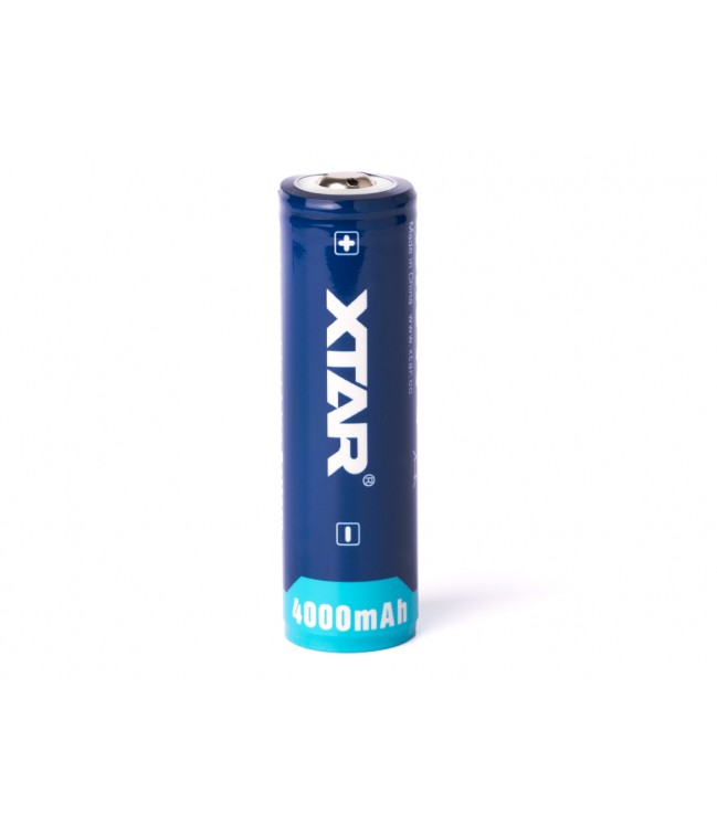 XTAR 21700 4000 mAh 3.6V - 3.7V Li-Ion battery with protection