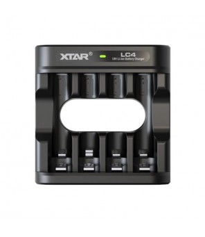 XTAR LC4 AA/AAA charger 1.5V Li-ION 4 channels, USB-C