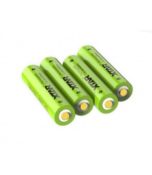 Xtar LC4 - Charger + 4x AAA (Micro) R03 1.5 V Li-Ion batteries