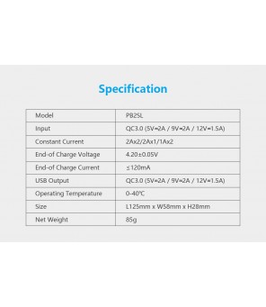 Xtar PB2SL Зарядное устройство/пауэрбанк для цилиндрических литий-ионных аккумуляторов 18650 / 20700 / 21700