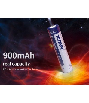 Xtar R03 / AAA 1.2V Ni-Mh įkraunama baterija su apsauga 900mAh