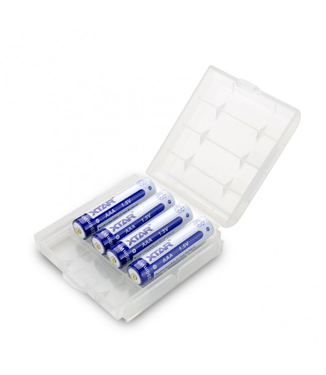 Xtar R03 / AAA 1.5V Li-ion rechargeable battery with protection 680mAh 4pcs with box