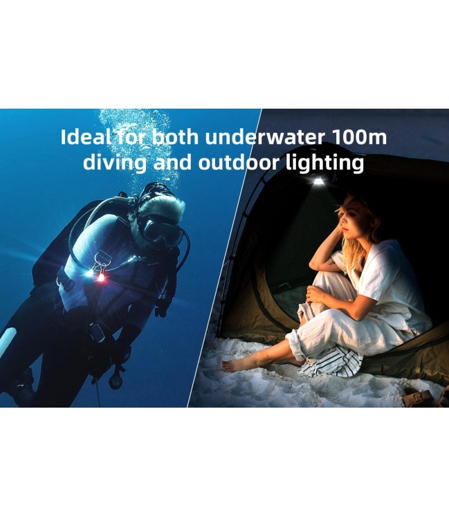 XTAR SD1 KT LED RGBW mini diving flashlight