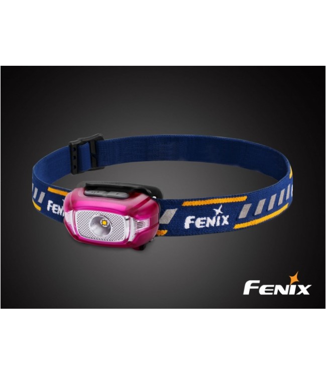 FENIX HL15 žibintuvėlis bėgimui, rožinis
