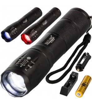 Flashlight LED - white, red, UV light BL-1831