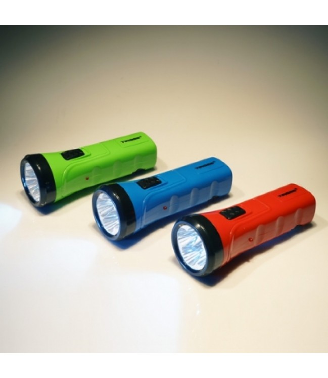 Flashlight rechargeable from socket 4 LEDs 